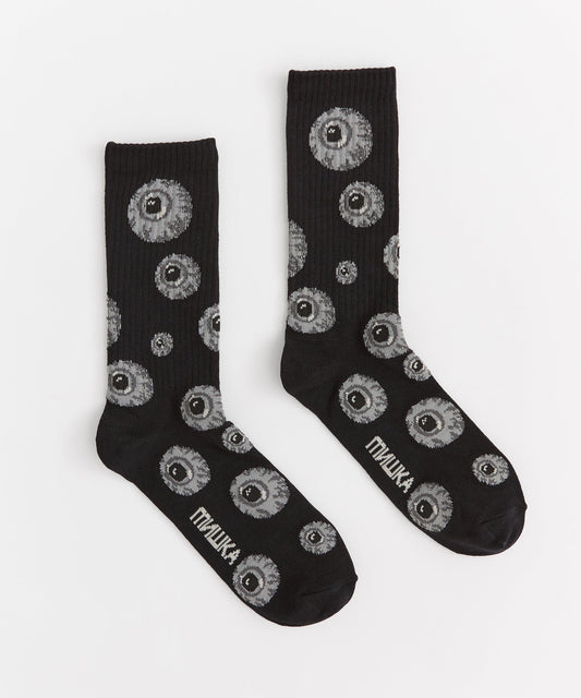 Mishka Knit Socks - Black | Reason Clothing Quality