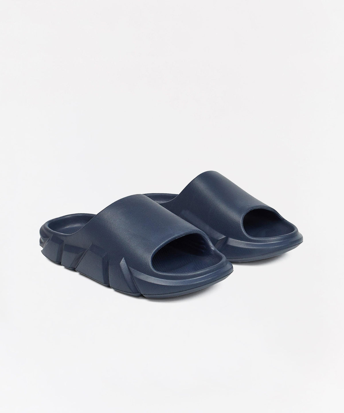 Reason Solid Slides - Blue | Reason Clothing Essential