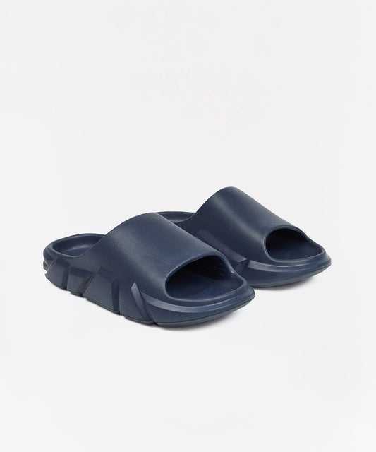Reason Solid Slides - Blue | Reason Clothing Essential