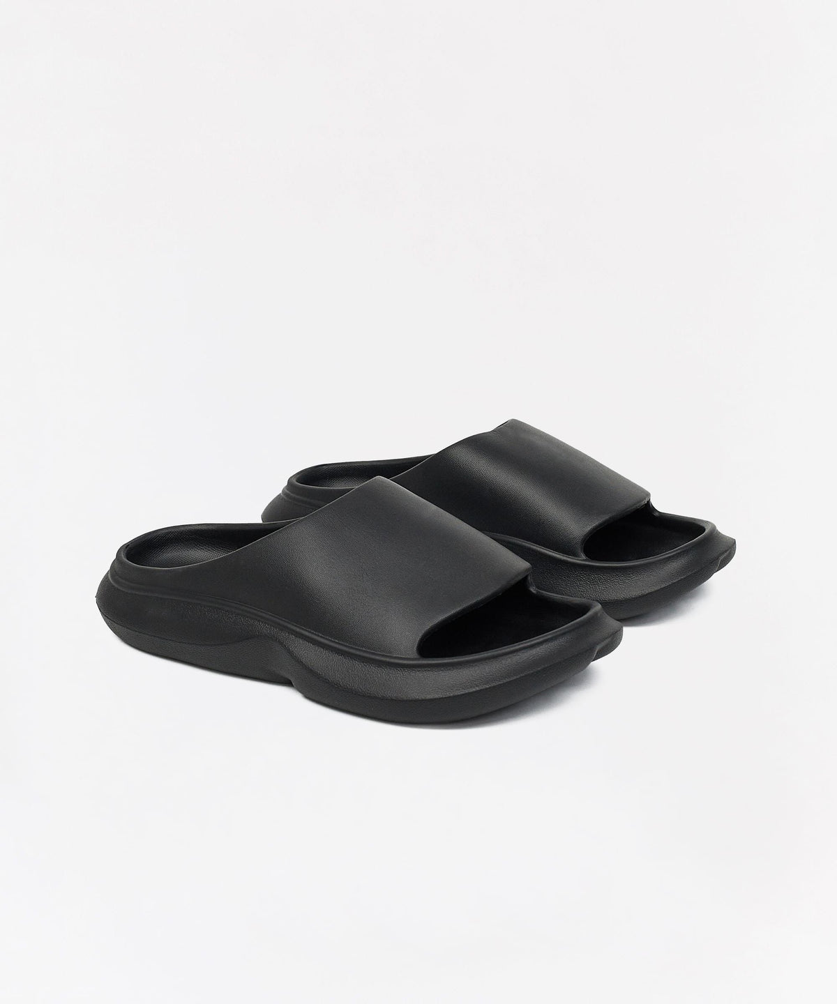 Recovery Mode Slides - Black | Reason Clothing Special Offer