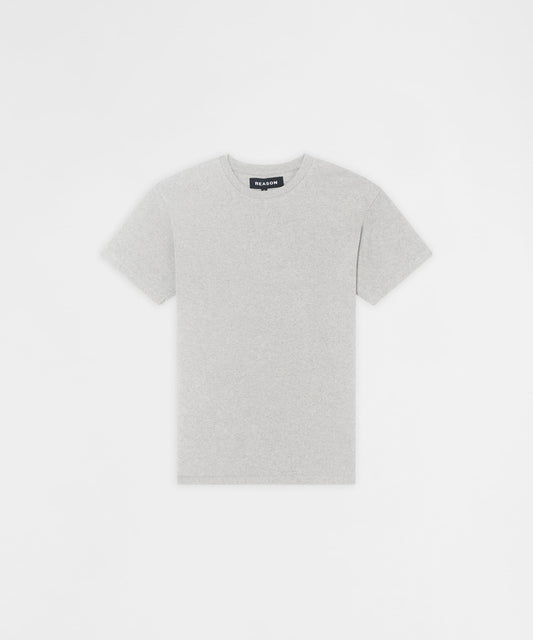 Washed Essentials Classic Short Sleeve Tee - Light Grey | Reason Clothing Premium