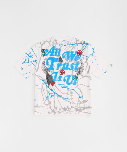 Painted Tee - White | Reason Clothing Premium