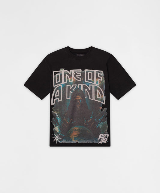One Of A Kind Graphic Short Sleeve Tee - Black | Reason Clothing Latest