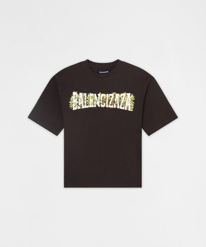 Balencizaza Graphic Short Sleeve Tee - Brown | Reason Clothing Popular