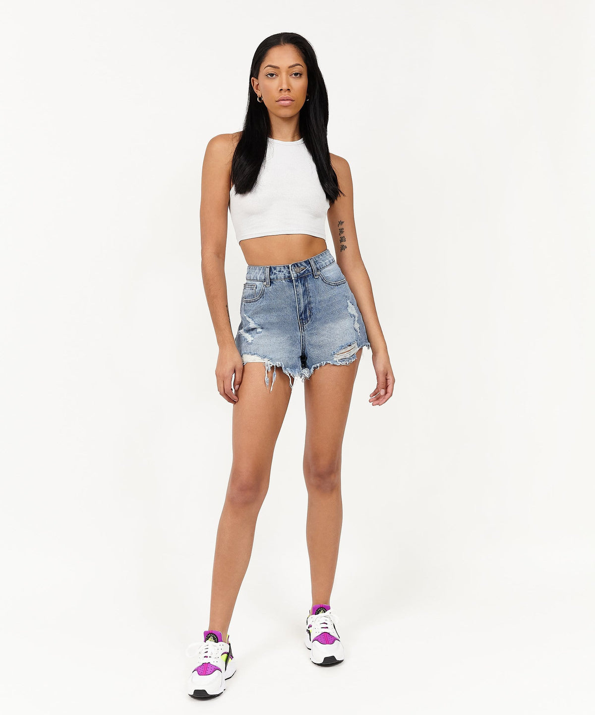 Womens Madison Denim Shorts | Reason Clothing Smart Buy