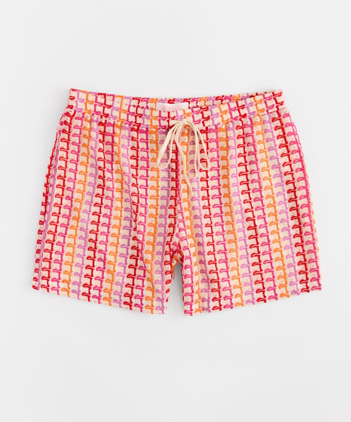 Sweet Escape Women's Plus Size Textured Knit Shorts - Multicolor | Reason Clothing New