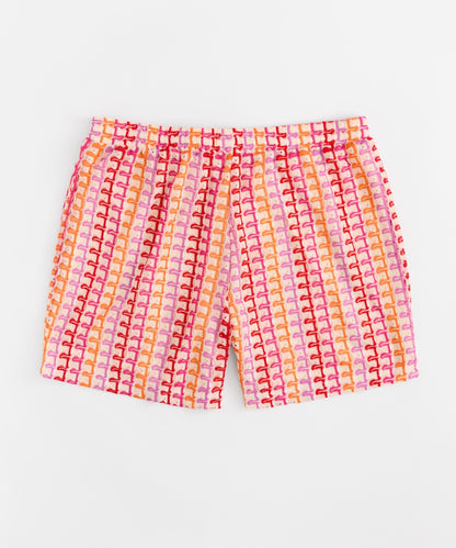 Sweet Escape Women's Plus Size Textured Knit Shorts - Multicolor | Reason Clothing New