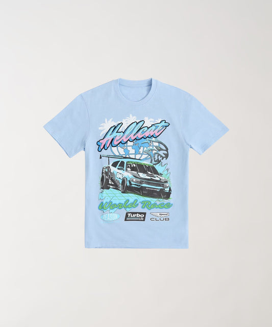 Hellcat Turbo Life Tee - Light Bue | Reason Clothing Hot Sale