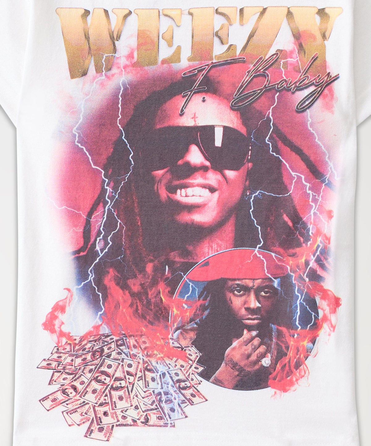 Kids Lil Wayne Short Sleeve Tee - White | Reason Clothing Exclusive