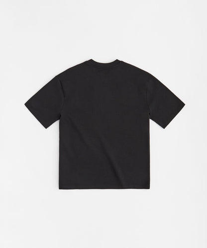 Kids Limitless Chenille Patched Short Sleeve Tee - Black | Reason Clothing Trusted