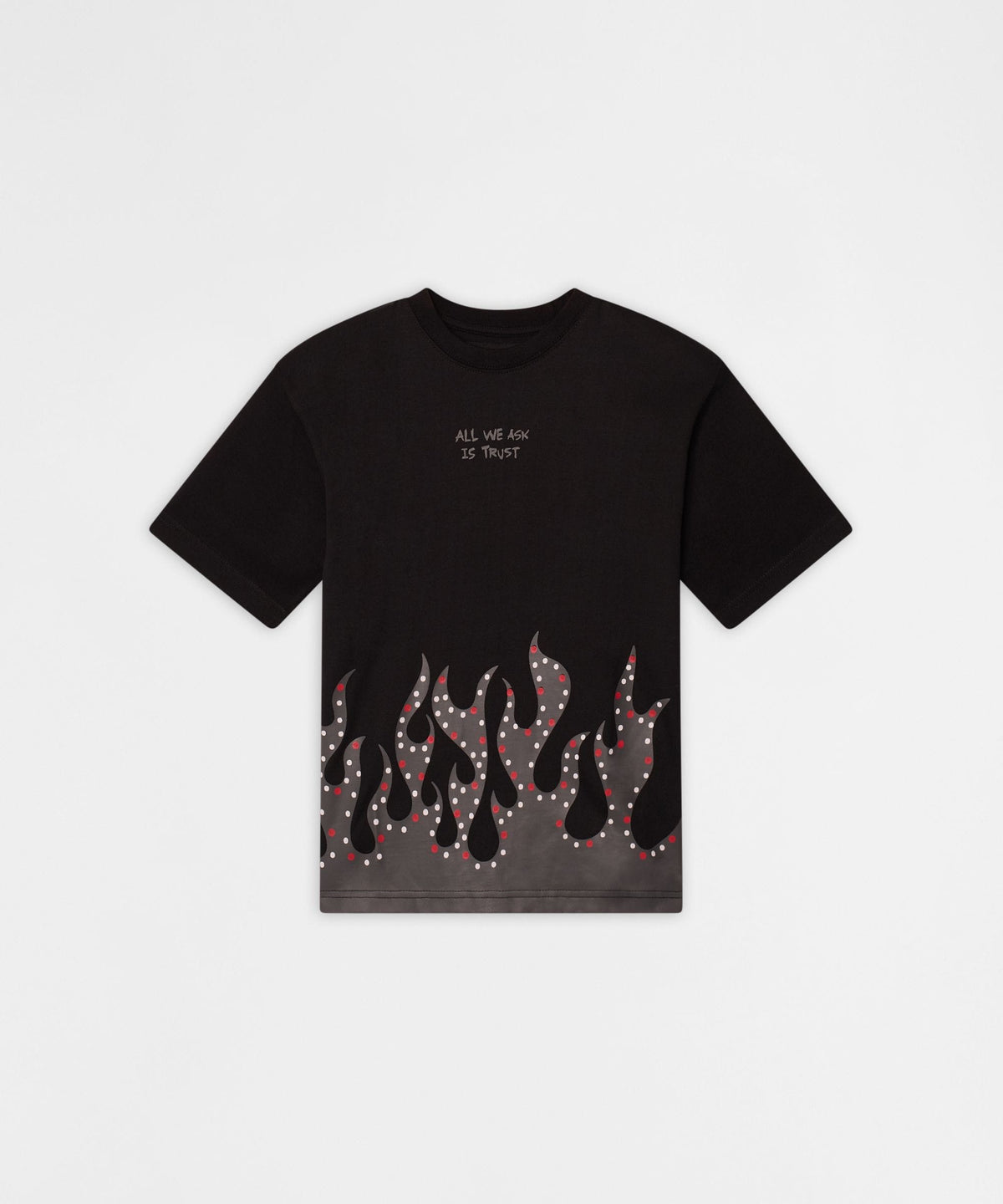 Kids All We Ask Is Trust Short Sleeve Tee - Black | Reason Clothing Trending