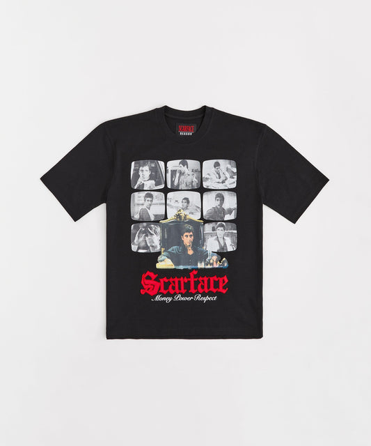 Scarface Tee Short Sleeve Tee - Black | Reason Clothing Classic