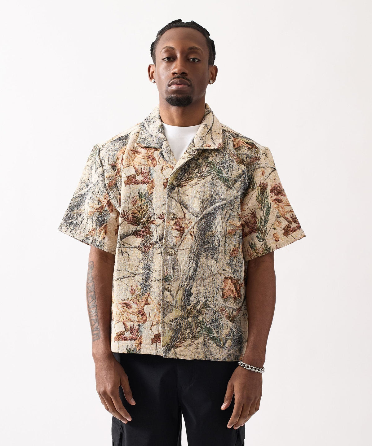 Tapestry Leisure Button Down Shirt | Reason Clothing Latest