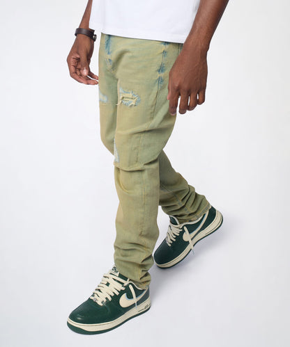 Essential Distressed Skinny Jeans - Vintage Blue | Reason Clothing Top Pick
