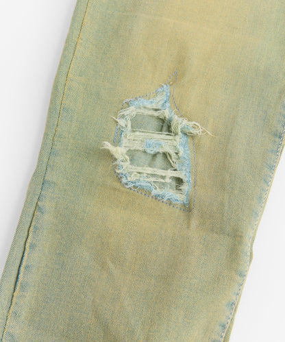 Essential Distressed Skinny Jeans - Vintage Blue | Reason Clothing Top Pick