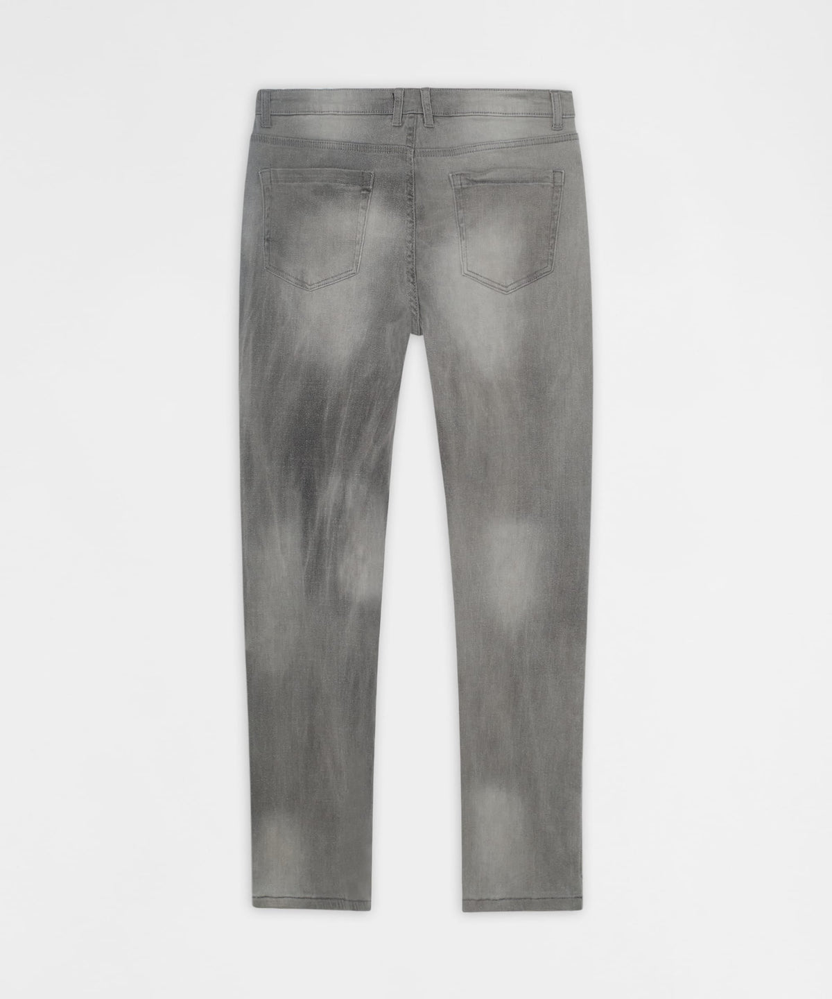 Floral Rhinestone Distressed Skinny Jeans - Grey | Reason Clothing Classic