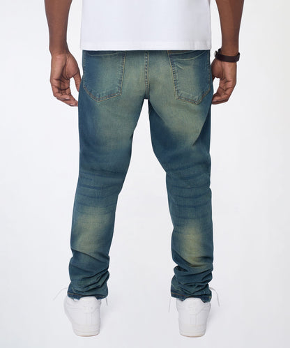 Everyday Distressed Skinny Jeans - Vintage Blue | Reason Clothing Trending