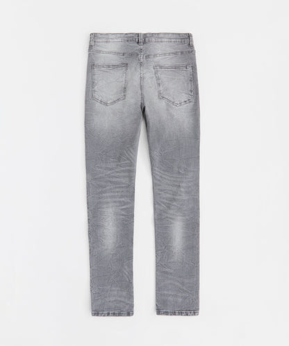 Men's Skinny Denim Pant - Grey | Reason Clothing Premium
