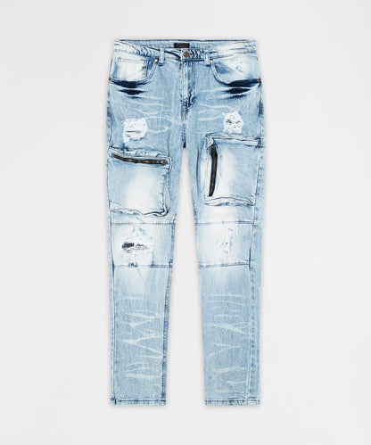 Recon Distressed Skinny Cargo Pants | Reason Clothing Top Pick
