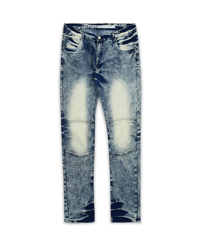 Overdrive Moto Plus Size Jeans - Blue | Reason Clothing Best Price