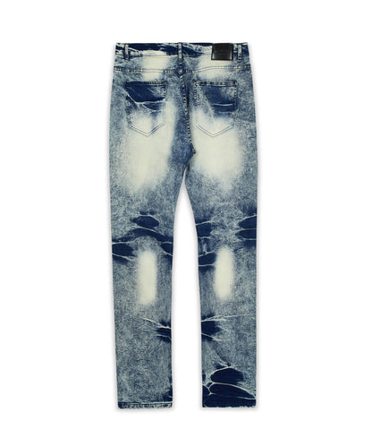 Overdrive Moto Plus Size Jeans - Blue | Reason Clothing Best Price