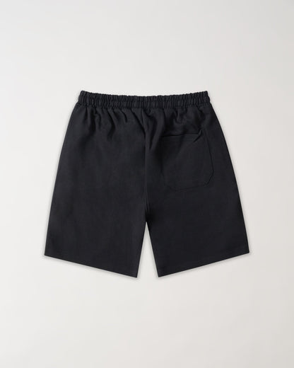 Plus Size Paper Chaser Embroidery Shorts - Black | Reason Clothing Trending