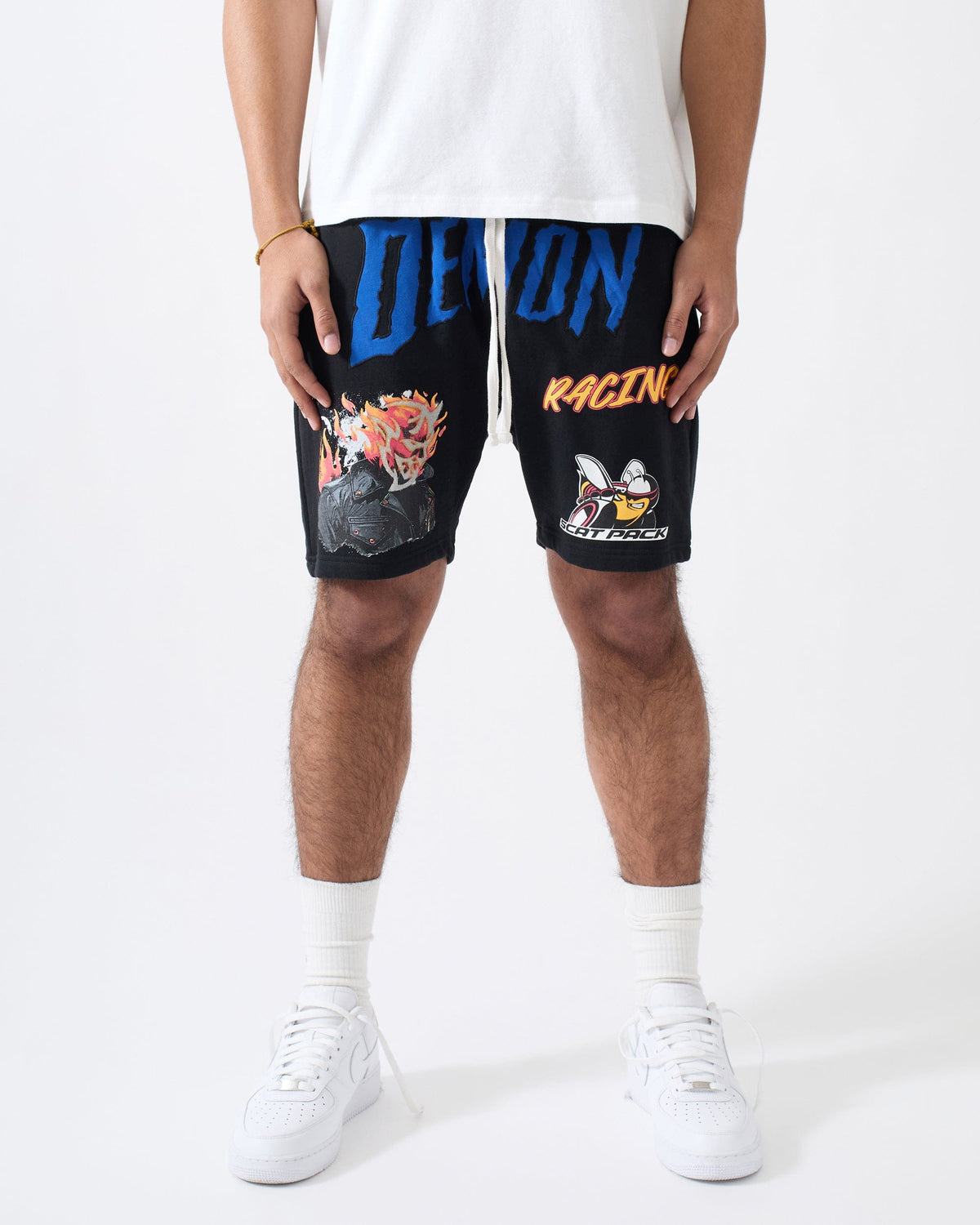 Dodge Demon Fleece Short - Black | Reason Clothing Trending