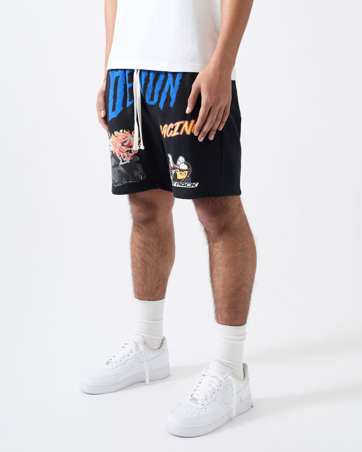 Dodge Demon Fleece Short - Black | Reason Clothing Trending