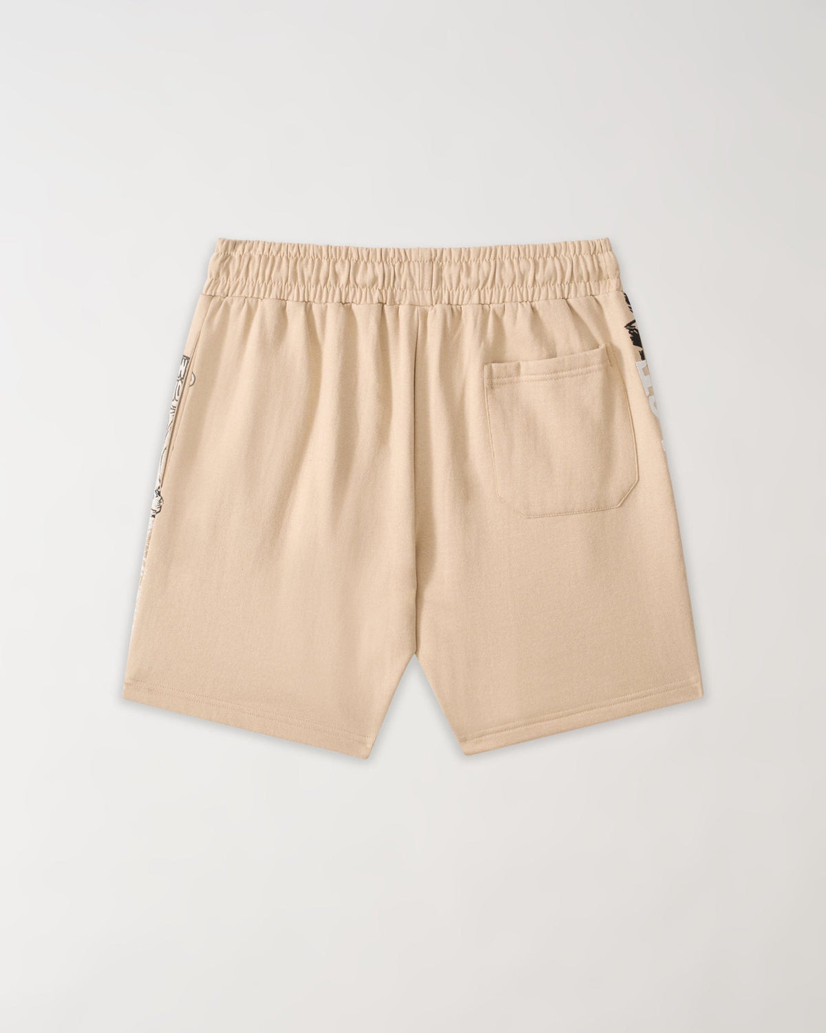 Scarface Applique Fleece Short - Khaki | Reason Clothing Essential