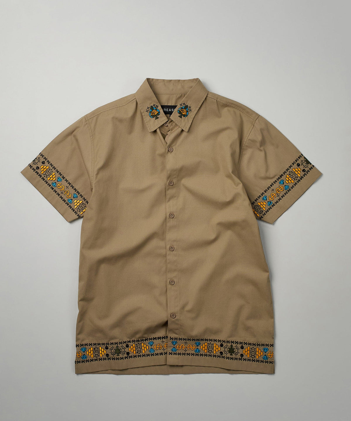 Santa Fe Embroidery Shirt | Reason Clothing Signature