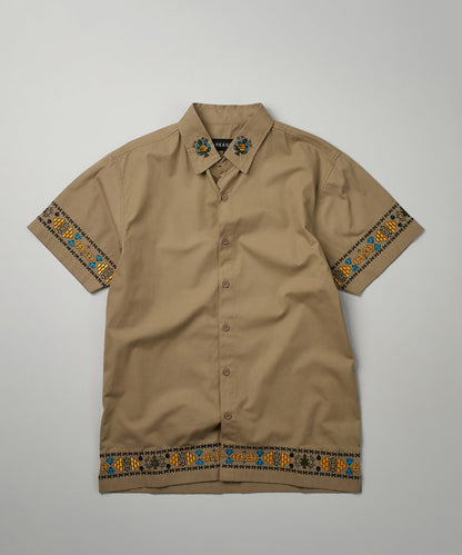 Santa Fe Embroidery Shirt | Reason Clothing Signature