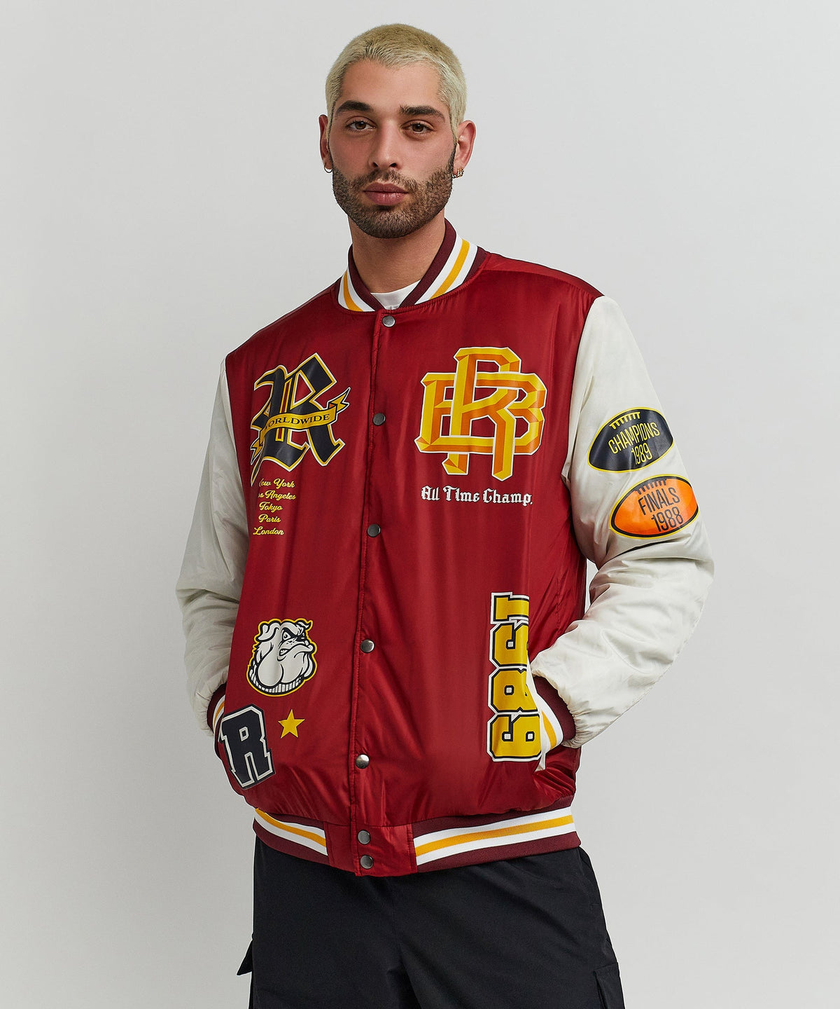 Champion Nylon Bomber | Reason Clothing Featured