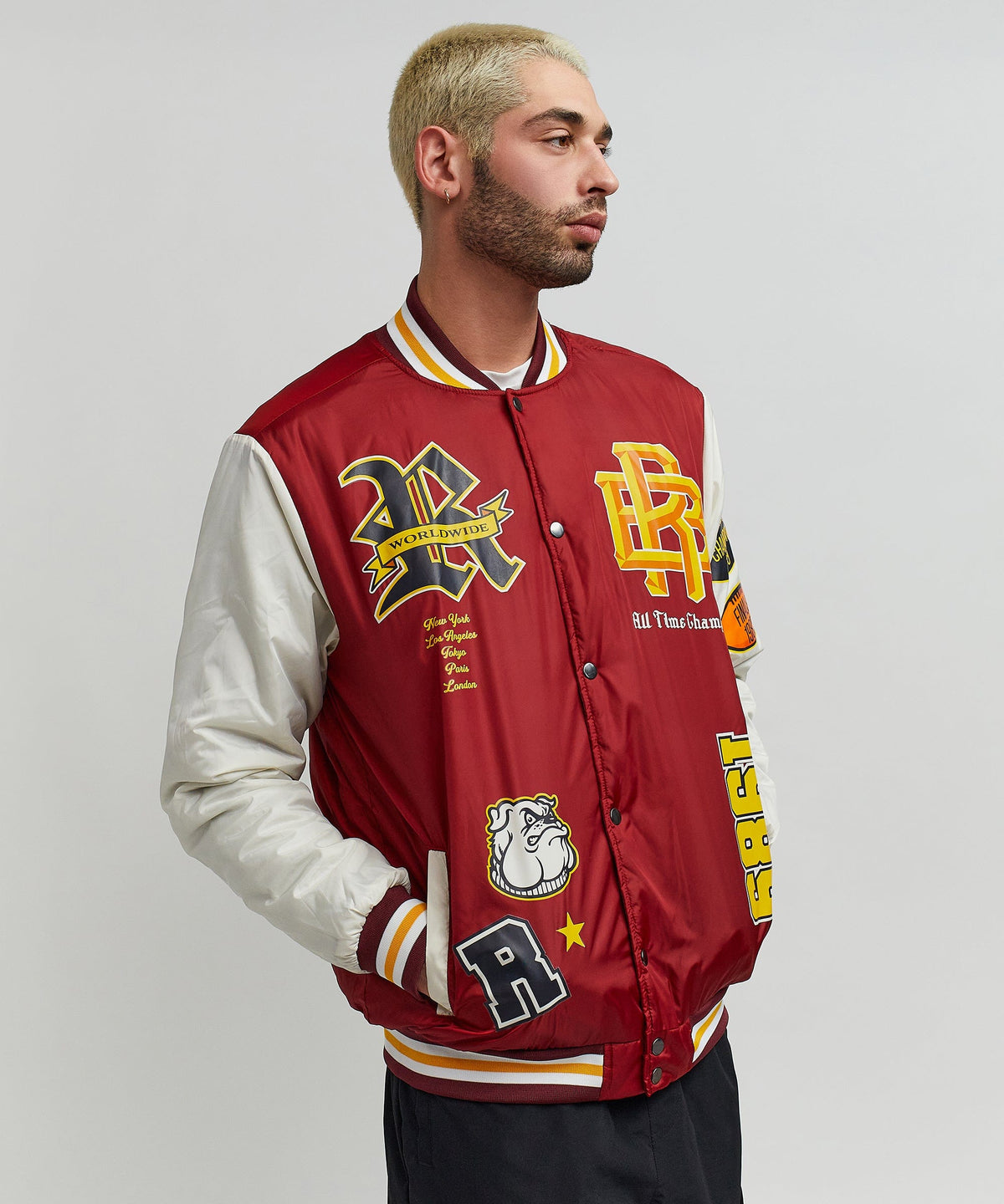 Champion Nylon Bomber | Reason Clothing Featured