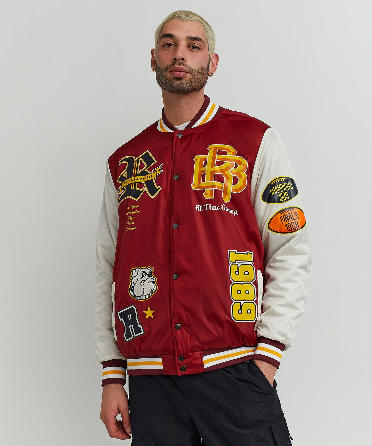 Champion Nylon Bomber | Reason Clothing Featured