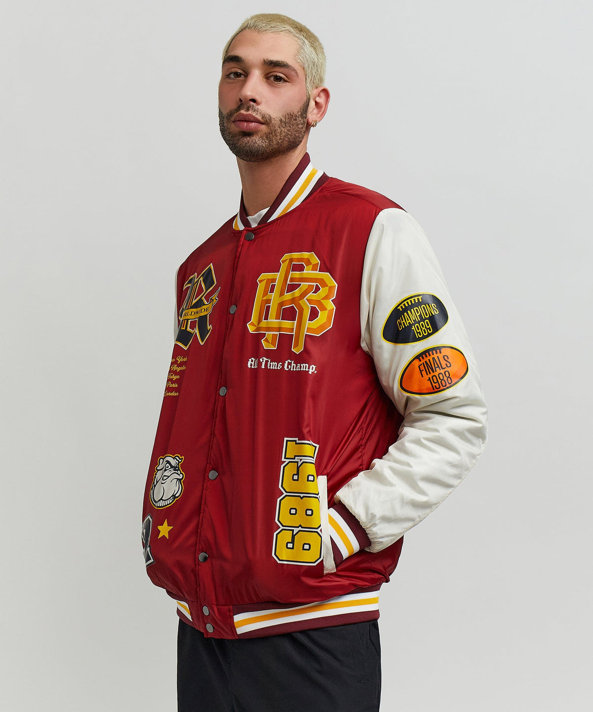 Champion Nylon Bomber | Reason Clothing Featured