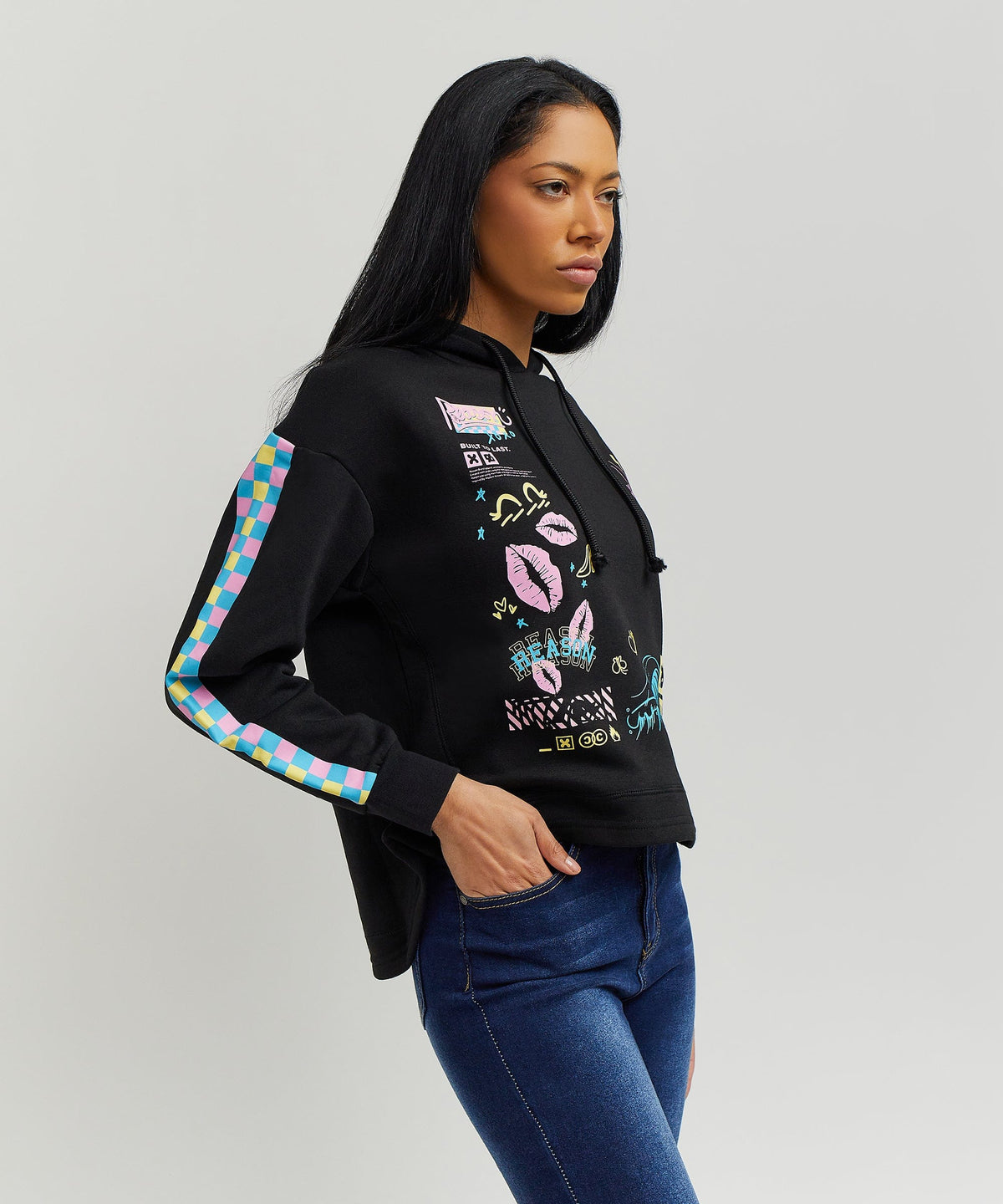 Womens Baddie Hoodie | Reason Clothing Sale