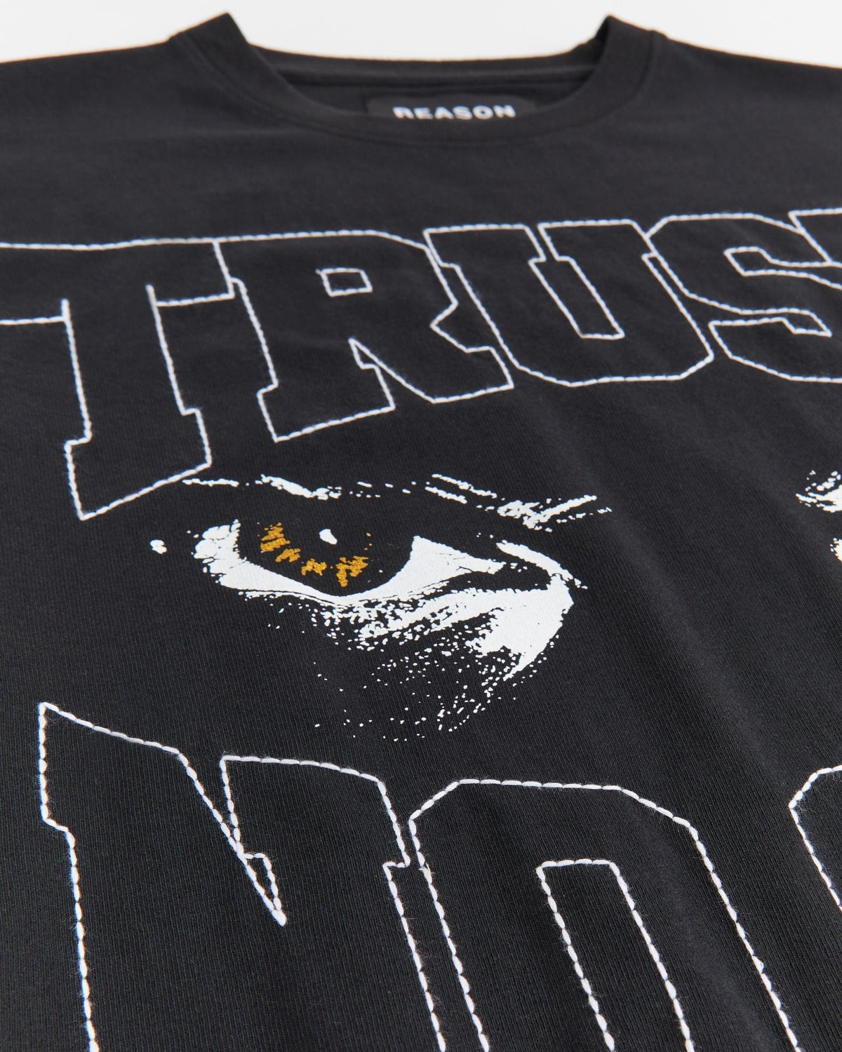 Trust No One Short Sleeve Tee - Black | Reason Clothing Quality