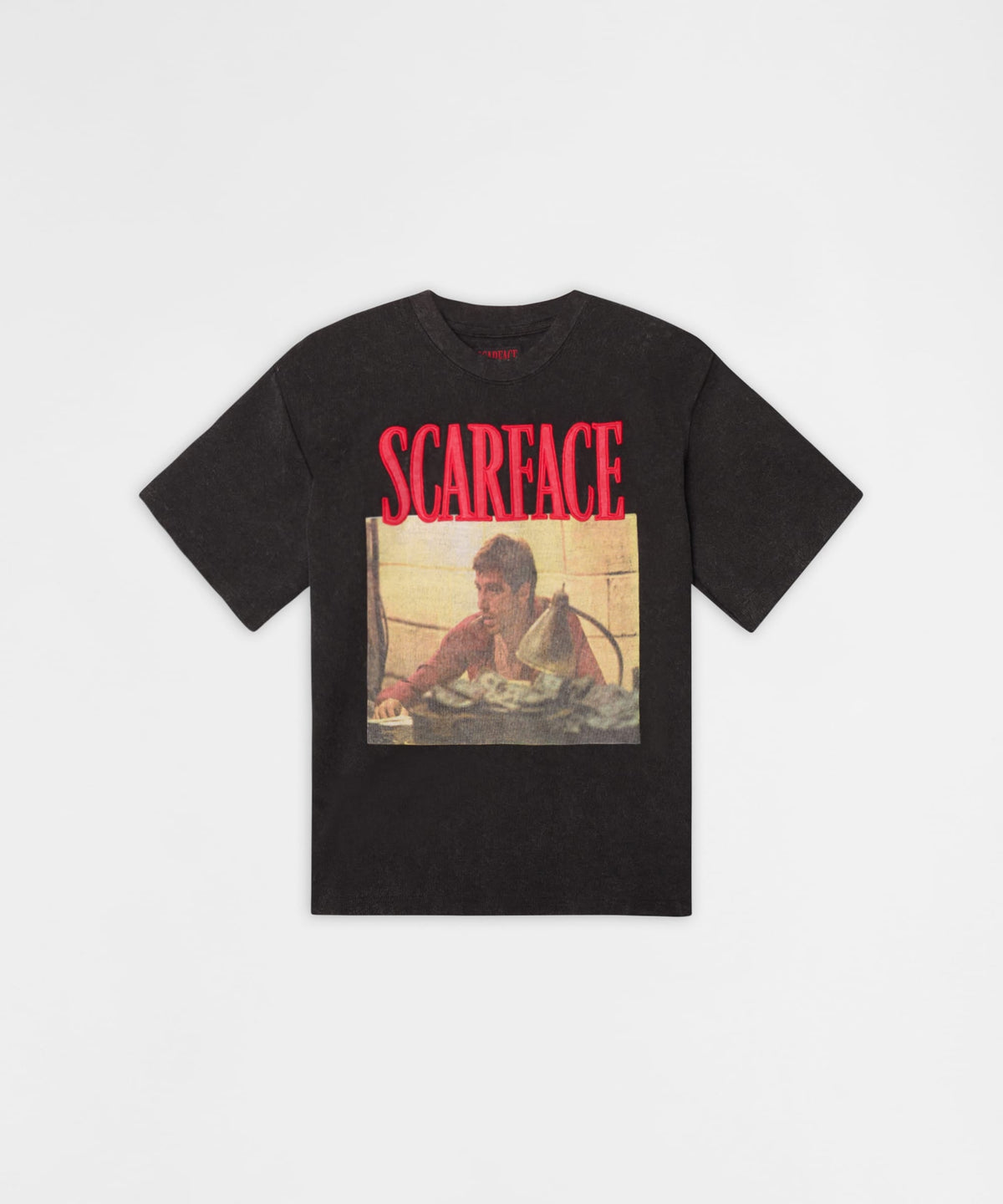 Scarface Money Applique Tee - Black | Reason Clothing Top Pick