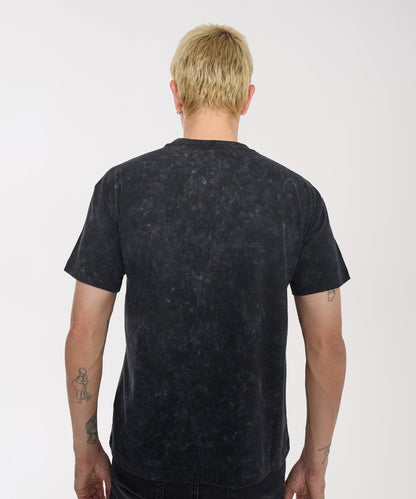 Scarface City Skyline Washed Tee - Black | Reason Clothing Discount