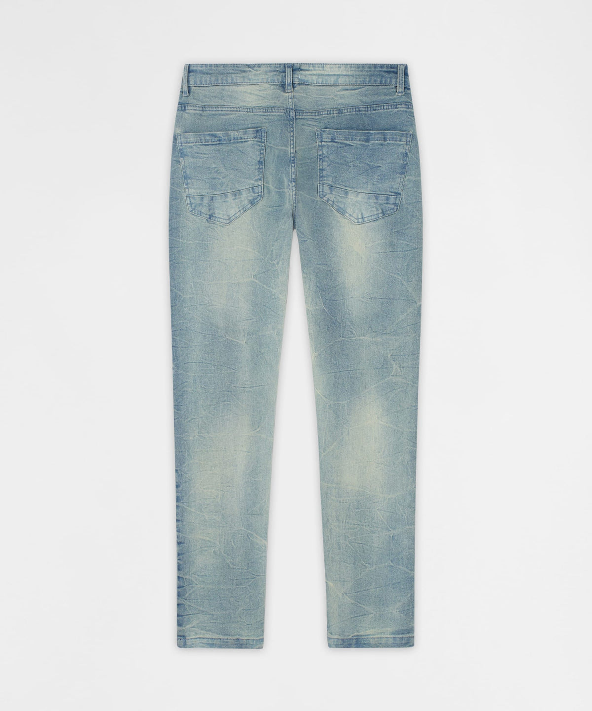 Gothic Cross Denim Pants - Light Blue | Reason Clothing Best Seller