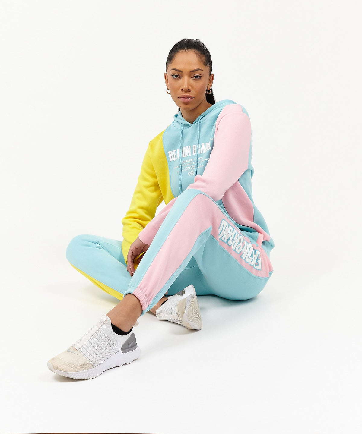 Womens Blocked Joggers | Reason Clothing Special Offer