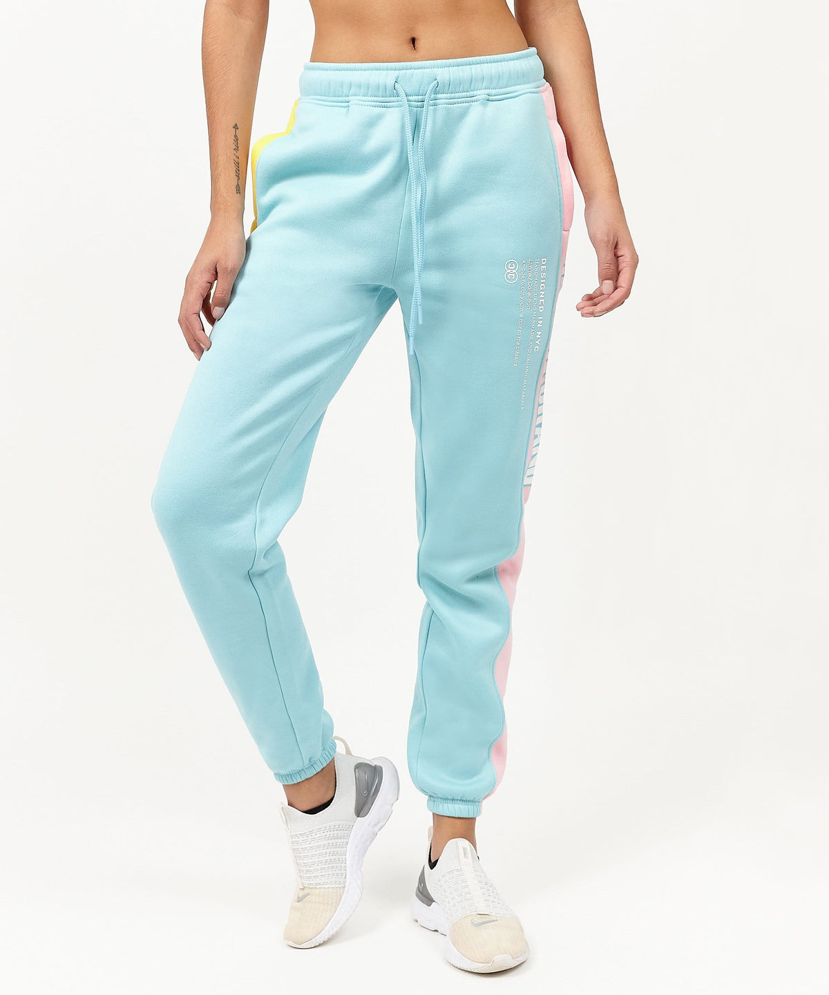 Womens Blocked Joggers | Reason Clothing Special Offer