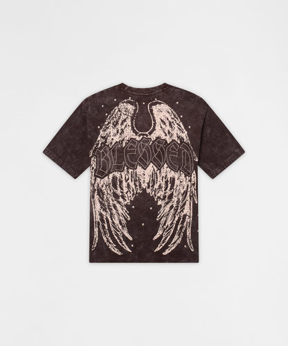 Blessed Metal Stud Tee - Brown | Reason Clothing Deals