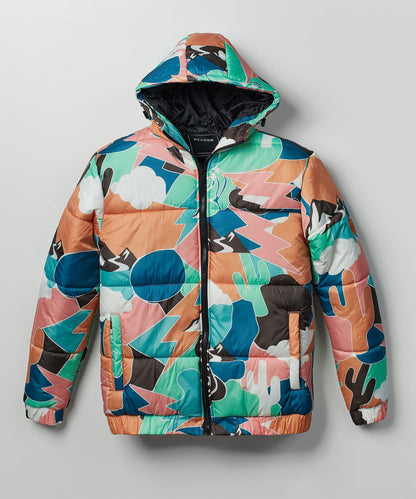 Kids Pop Art Puffer Jacket | Reason Clothing Best Price