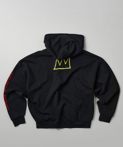 Plus Size Basquiat Evil Thoughts Hoodie - Black | Reason Clothing Recommended