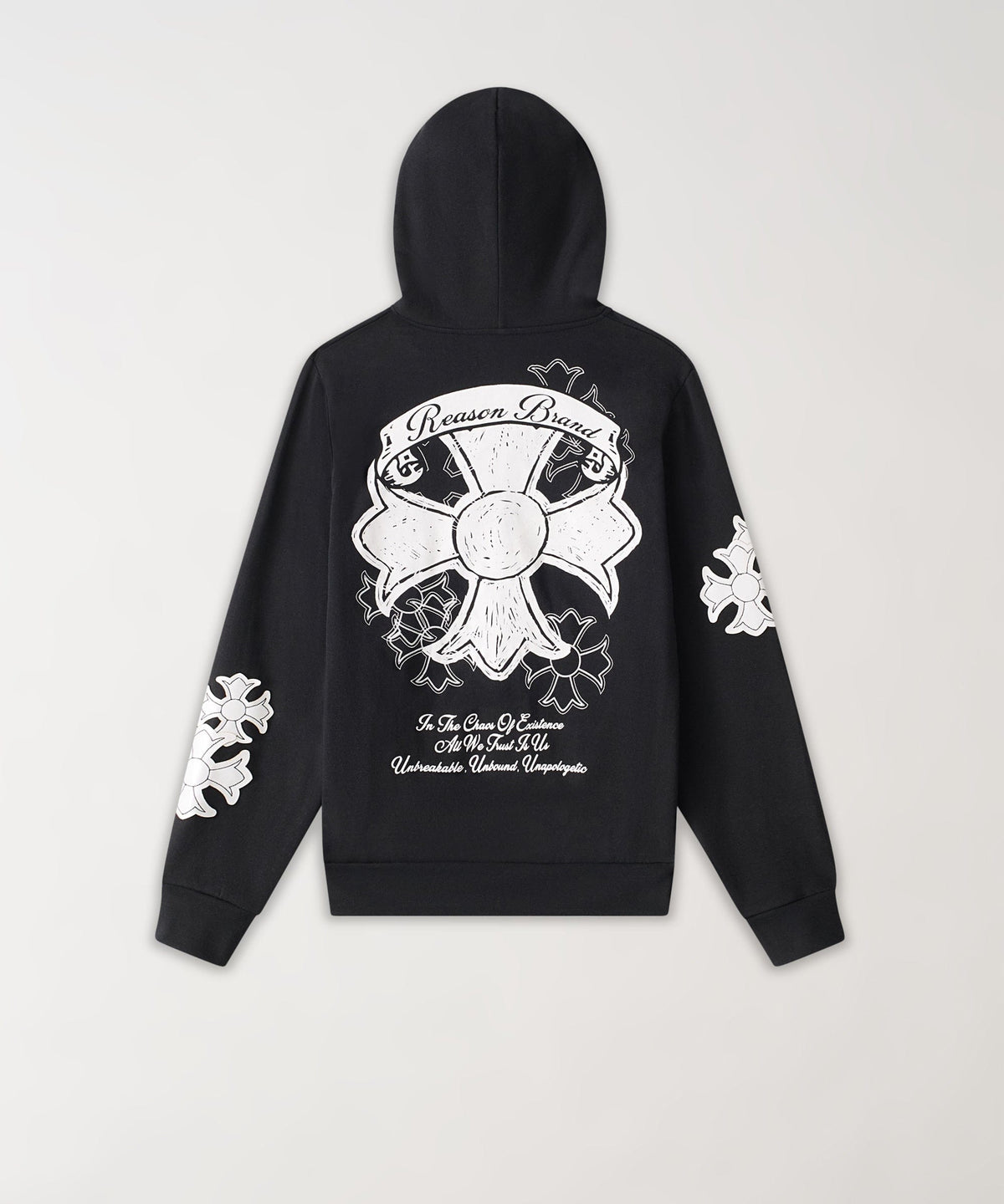 Rebellion ZIP Up Hoodie - Black | Reason Clothing Customer Favorite