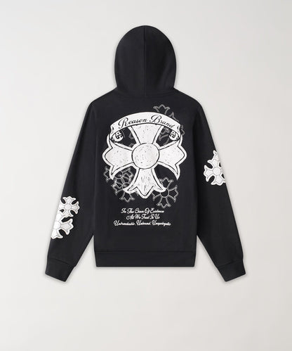 Rebellion ZIP Up Hoodie - Black | Reason Clothing Customer Favorite