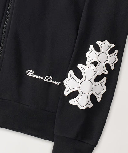 Rebellion ZIP Up Hoodie - Black | Reason Clothing Customer Favorite