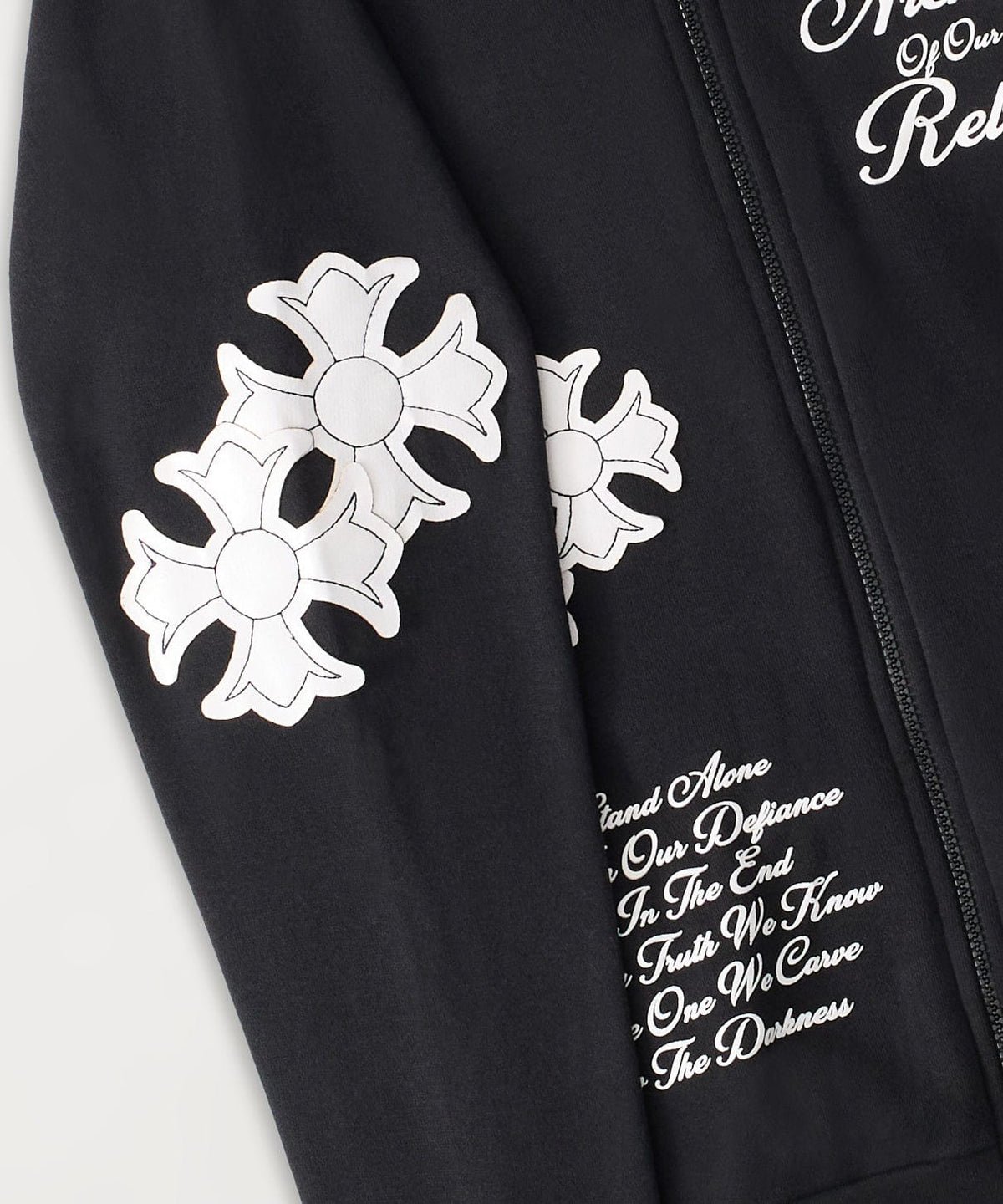 Rebellion ZIP Up Hoodie - Black | Reason Clothing Customer Favorite