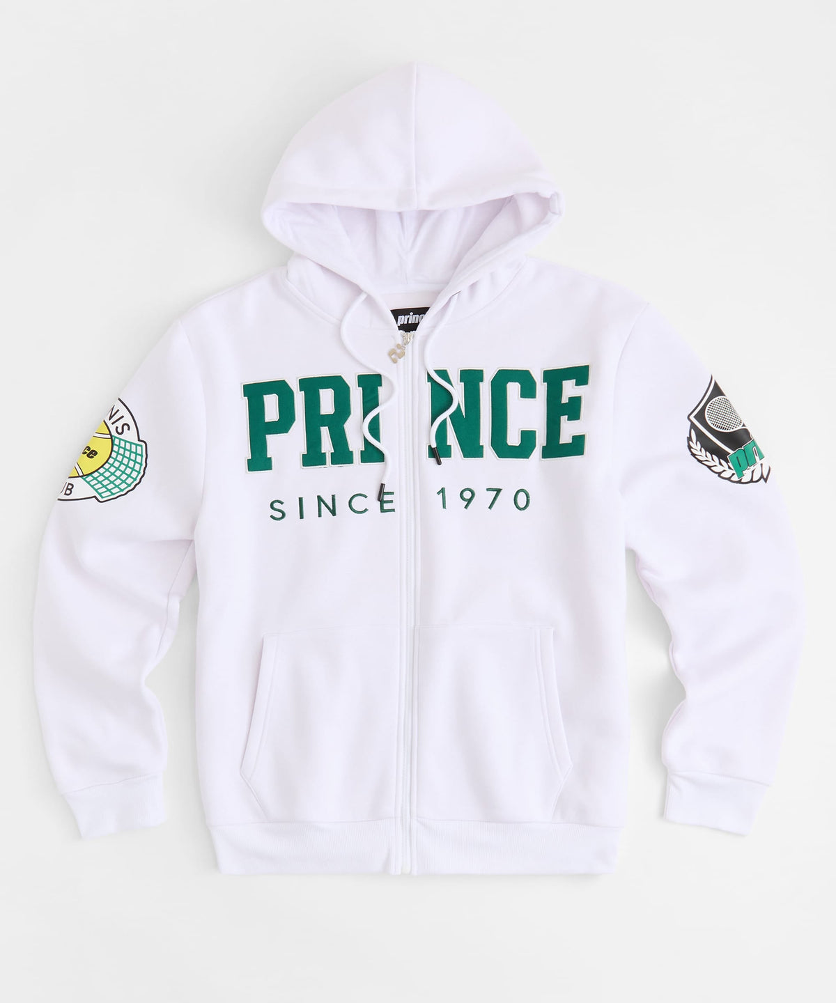 Full Zip Hoodie - White | Reason Clothing Latest